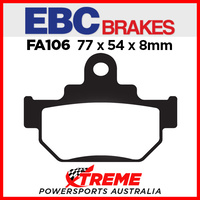 For Suzuki GZ 125 98-10 EBC Copper Sintered Front Brake Pads, FA106R