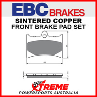 EBC KTM 350 GS Enduro 1987 Sintered Copper Front Brake Pad FA126R