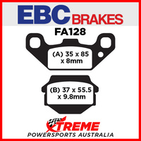 Kawasaki KSF 250 A1-A18 87-04 EBC Copper Sintered Front Brake Pads, FA128R