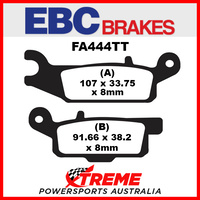 Yamaha YFM 700 Grizzly EPS 07-14 EBC Organic Carbon Brake Pads, FA444TT