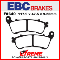 Harley Davidson XL 883 R Roadster 2014 EBC Semi Sintered Front Brake Pads, FA640V