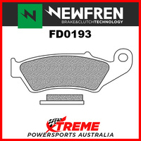 Newfren Beta RR498 4T 2010-2014 Organic Front Brake Pad FD0193BD