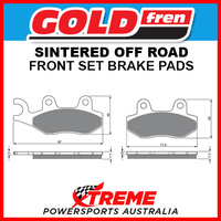 Goldfren Kawasaki KLX140L Big Wheel 08-17 Sintered Off Road Front Brake Pad GF002-K5