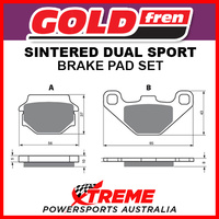 Goldfren Kawasaki KX500 1983-1986 Sintered Dual Sport Front Brake Pad GF005-S3