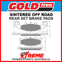 Goldfren Kawasaki ZR1100 Zephyr 1992-1994 Sintered Off Road Rear Brake Pad GF013-K5