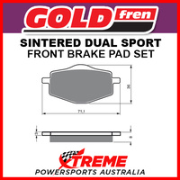 Goldfren Yamaha TT600 1985-1987 Sintered Front Brake Pad GF018-S3