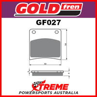 For Suzuki GW 250 L3 Inazuma 13 Goldfren Sinter Dual Sport Front Brake Pads GF027S3