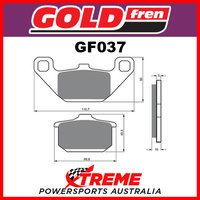 Kawasaki KR 250 A1/A2 84-86 Goldfren Sintered Dual Sport Rear Brake Pads GF037S3