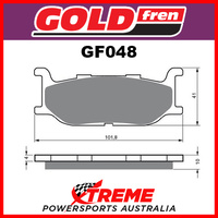 Yamaha XVS 400 96 Goldfren Sintered Dual Sport Front Brake Pads GF048S3