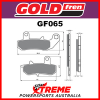 For Suzuki DR 650 RL/RM 90-91 Goldfren Sintered Dual Sport Rear Brake Pad GF065S3