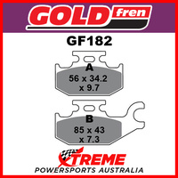 Goldfren For Suzuki UX 150 SIXteen 08-14 Sintered Off Road Rear Brake Pad GF182K5