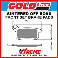 Goldfren KTM 105 SX 2006-2011 Sintered Off Road Front Brake Pad GF185K5