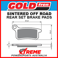 Goldfren KTM 105 SX 2006-2010 Sintered Off Road Rear Brake Pad GF185K5