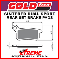 Goldfren Husqvarna TC65 2017-2018 Sintered Dual Sport Rear Brake Pad GF185S3