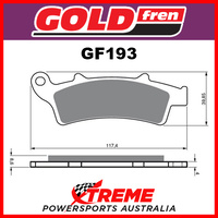 Kymco People GTi 125 10-15 Goldfren Sinter Dual Sport Front Brake Pad GF193S3