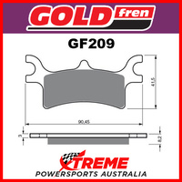 Polaris 250 Trail Blazer 05-06 Goldfren Sinter Off Road Rear Brake Pads GF209K5