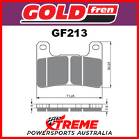 Kawasaki ZX10R 08-10 Goldfren Sintered Dual Sport Front Brake Pads GF213S3