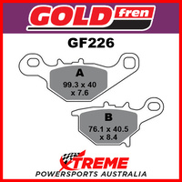 For Suzuki RM85 Large 19" wheel 05-15 Sinter Off Road Rear Brake Pads GF226K5