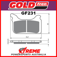 Husaberg FS 450 C 2006 Goldfren Sintered Dual Sport Front Brake Pads GF231S3