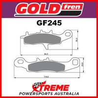 Kawasaki KVF 650 05-11 Goldfren Sintered Off Road Front Left Brake Pads GF245K5