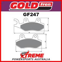 Triumph America LT 14-15 Goldfren Rear Sintered Dual Sport Brake Pads GF247S3