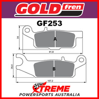 Yamaha YFM 250 R 09-13 Goldfren Sintered Off Road Front Right Brake Pads GF253K5