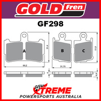 Honda VFR 1200 10-14 Goldfren Sintered Dual Sport Front Brake Pads GF298S3