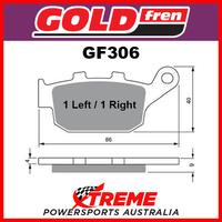 Honda CTX 700 14-15 Goldfren Sintered Dual Sport Rear Brake Pads GF306S3