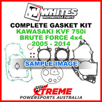 Whites Kawasaki KVF750i Brute Force 4X4 2005-2014 Complete Top Bottom Gasket Kit