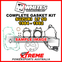 Whites For Suzuki LT50 LT 50 1984-1992 Complete Top Bottom Gasket Kit