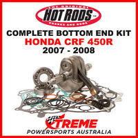 Hot Rods Honda CRF450R CRF 450R 2007-2008 Complete Bottom End Kit CBK0017