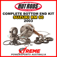 Hot Rods For Suzuki RM60 RM 60 2003 Complete Bottom End Kit CBK0049