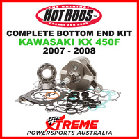 Hot Rods Kawasaki KX450F KX 450F 2007-2008 Complete Bottom End Kit CBK0118