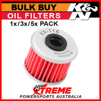 K&N Oil Filter 1,3,5x Buy for Honda CRF250X 2004-2017 Replaces 15412-MEN-671