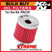 KN-139 Arctic Cat 400 DVX 2004-2008 Oil Filter 1x,3x,5x Pack Bulk Buy