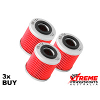 KN-154 Husqvarna TE400 2001 Oil Filter 3x Pack