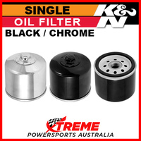 KN-173 HD 1200 FL SERIES 1965-1967 Oil Filter Black/Chrome