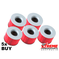 KN-401 Honda CB650 1979-1981 Oil Filter 5x Pack