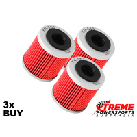 KN-563 Aprilia RS4 125 2012-2015 Oil Filter 3x Pack