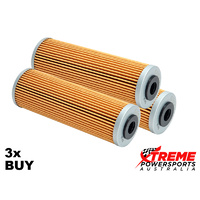 KN-650 KTM 1050 ADVENTURE 2015-2016 Oil Filter 3x Pack