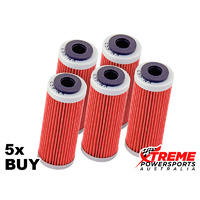 KN-652 Husaberg FE350 2013-2014 Oil Filter 5x Pack