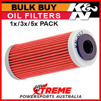 K&N Oil Filter 1,3,5x Buy for Husqvarna FE350 2014-2023 Replaces 77338005100