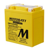 Motobatt MBTX16U 12V AGM Battery 19Ah 250CCA Repl YB16B-A1 YB16B-A YB16BA1