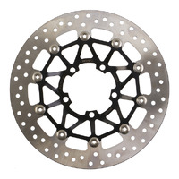 MTX Front L/R Floating Brake Disc Rotor for Triumph STREET TRIPLE 675 2007-2016