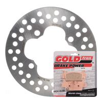 Brake Disc & Pad Front Kit for Honda TRX500FM 4WD FOREMAN 2005-2009 2010 2011