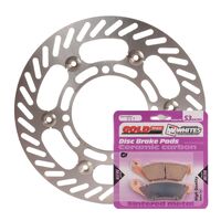 Brake Disc & Pad Front Kit for Kawasaki KX250F 2004-2005