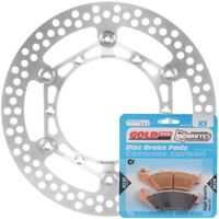 Brake Disc & Pad Front Kit for Yamaha YZ250 2001-2002 2003 2004 2005 2006 2007