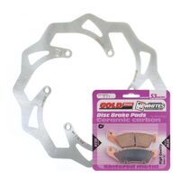 Brake Disc & Pad Front Kit Wave for KTM 350 EXCF 2011-2016 2017 2018 2019