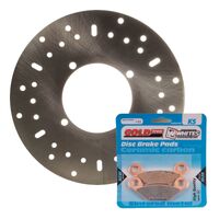 Brake Disc & Pad Front Kit for Polaris SPORTSMAN 570 PREMIUM 2021-2022