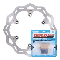 Brake Disc & Pad Rear Kit Wave for KTM 85 SX (Small Wheel) 2021 2022 2023 2024